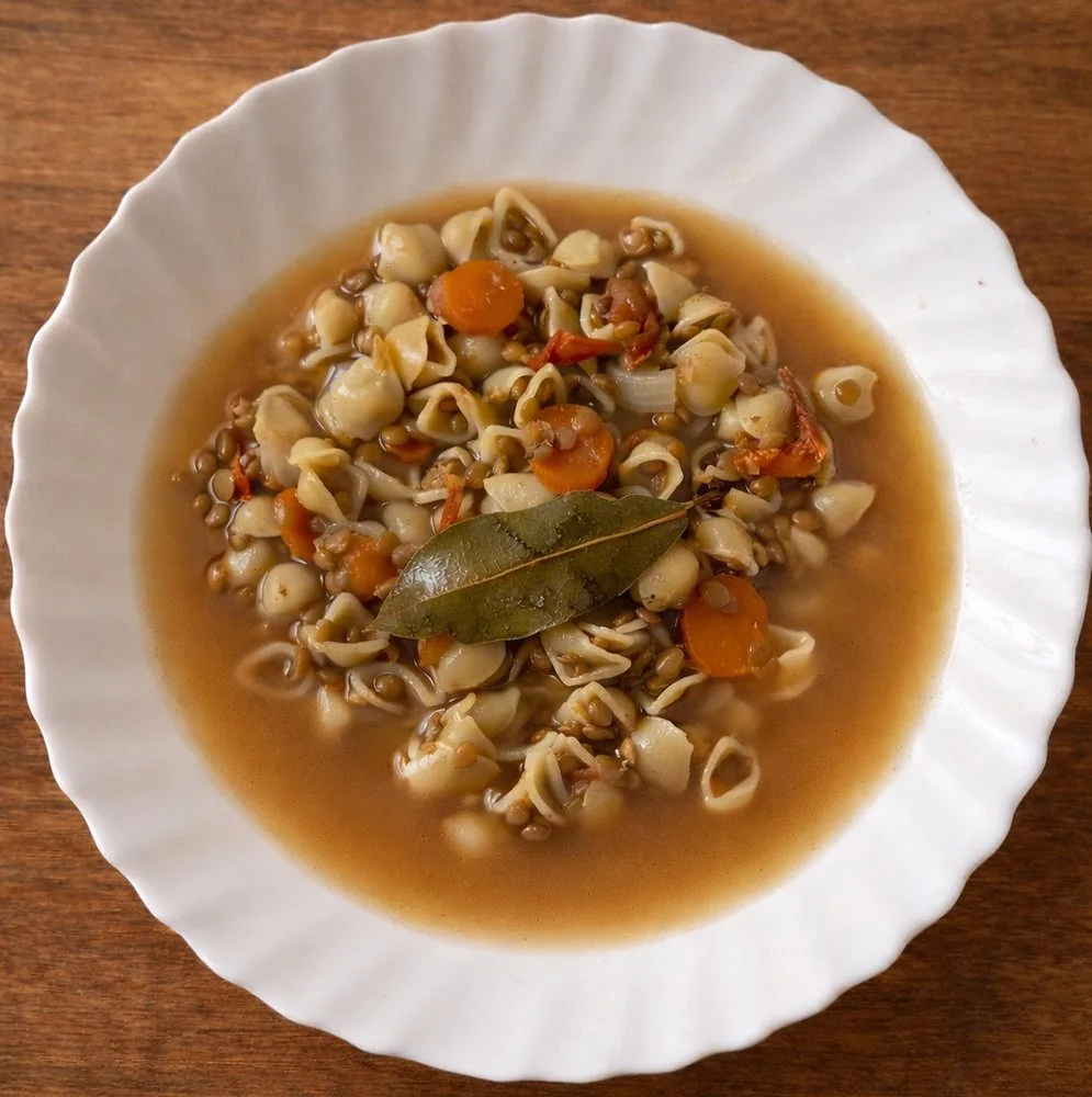 Pasta e lenticchie (in zuppa o non)