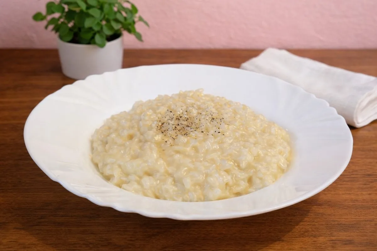 (Finto) Risotto alla parmigiana